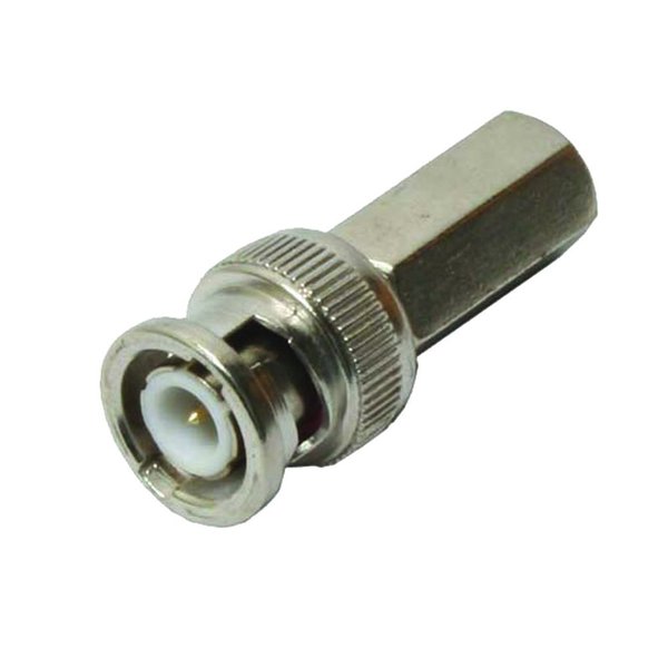 Quest Technology International BNC (Male) Connector, 50 Ohm - Twist-On, Rg-59/62 Plenum CBN-1111